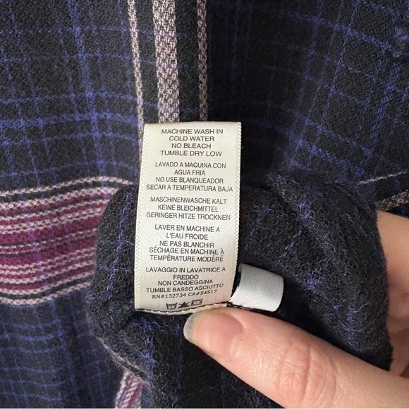 Anthropologie Cloth & Stone Versify Tunic Dress Womens Size Small Black Tie Neck - Picture 9 of 12